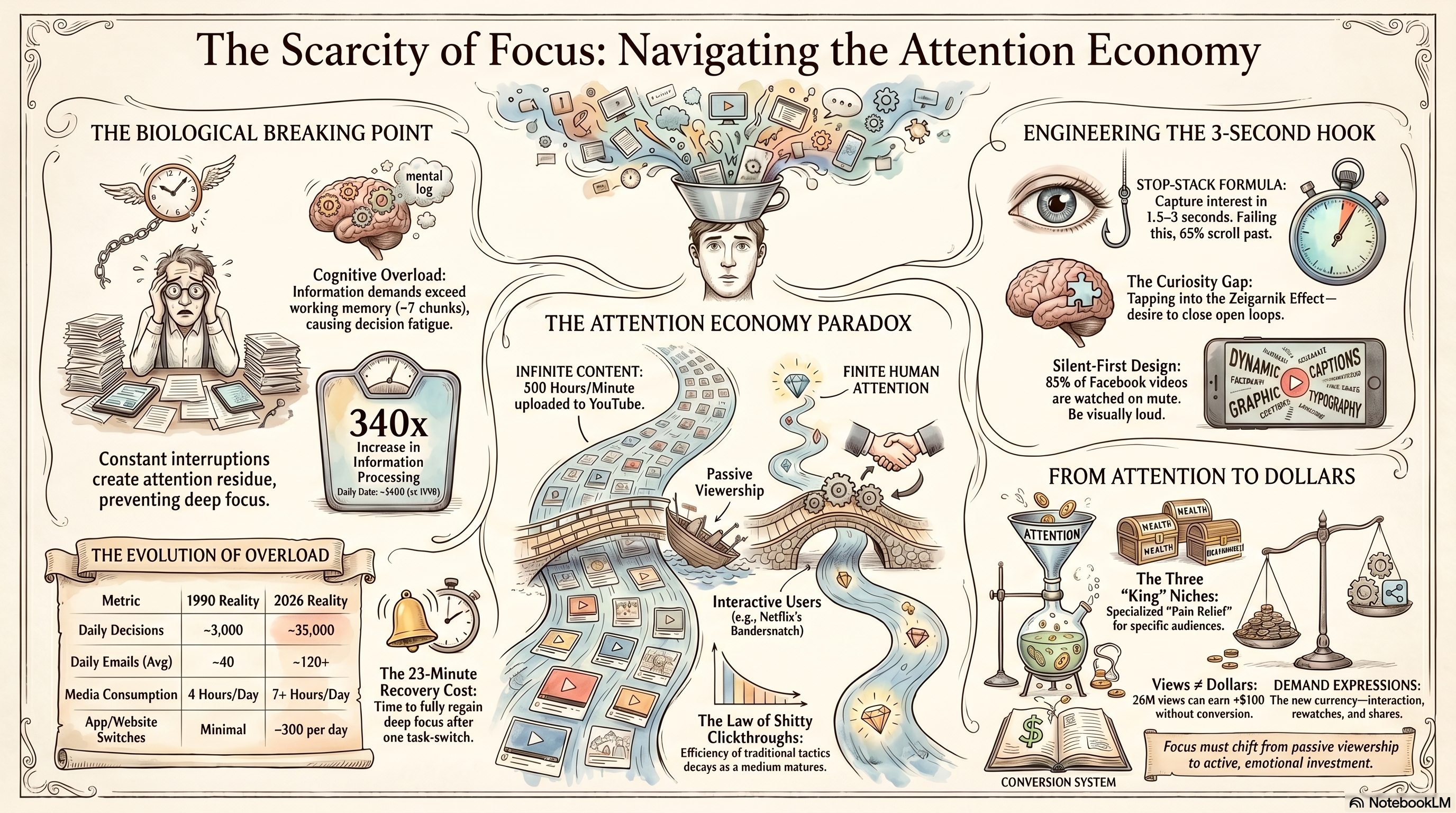 Understanding the Attention Economy — module infographic